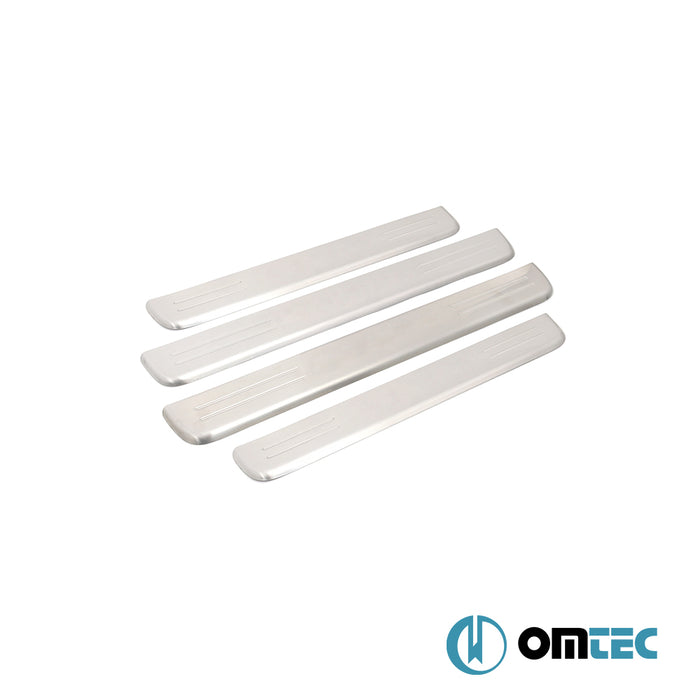 Kapı Eşiği 4 Prç. Paslanmaz Çelik - Kia Carens - SW RP - (2012 - 2022)