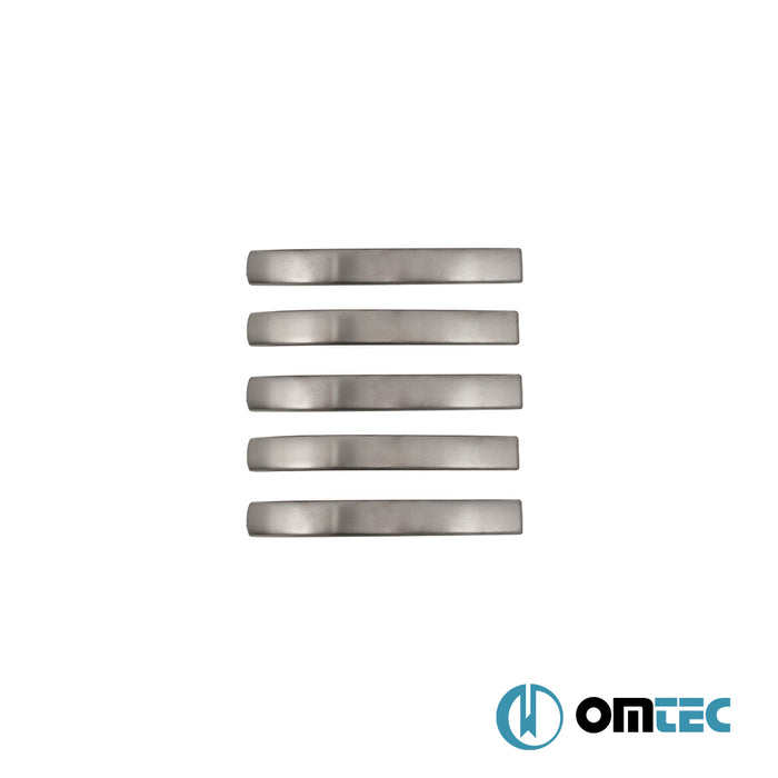 Kapı Kolu 5 Prç. Paslanmaz Çelik Siyah (Taşlı) - Mercedes - Benz Vito - VAN W447 - (2014 - )