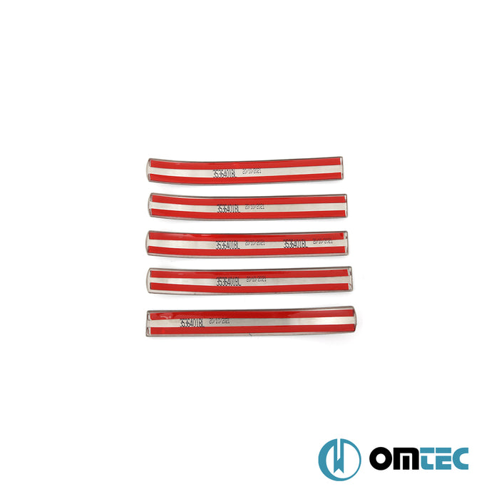 Kapı Kolu 5 Prç. Paslanmaz Çelik Siyah (Taşlı) - Mercedes - Benz Vito - VAN W447 - (2014 - )