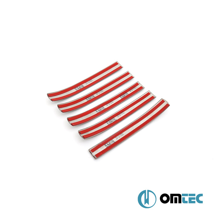 Kapı Kolu 5 Prç. Paslanmaz Çelik Siyah (Taşlı) - Mercedes - Benz Vito - VAN W447 - (2014 - )