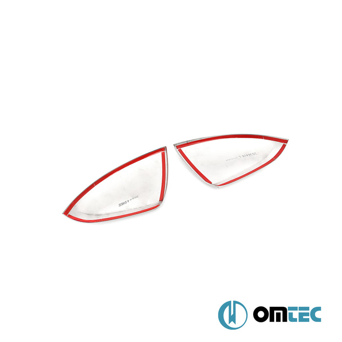 Ayna Kapağı 2 Prç. Paslanmaz Çelik - Mercedes - Benz Vito - VAN W447 -  (2014 - )