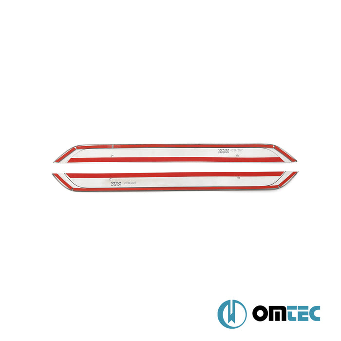 Kapı Eşiği 2 Prç. Paslanmaz Çelik - Seat Ibiza - HB 5D 6F - (2017 - )