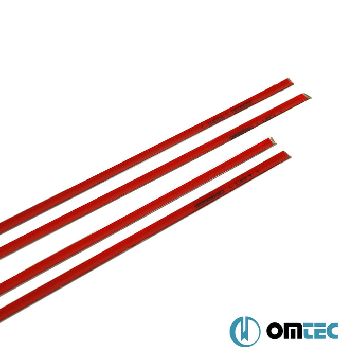 Cam Çıtası 4 Prç. Paslanmaz Çelik - Suzuki Sx4 S - Cross - SUV JY - (2013 - 2021)