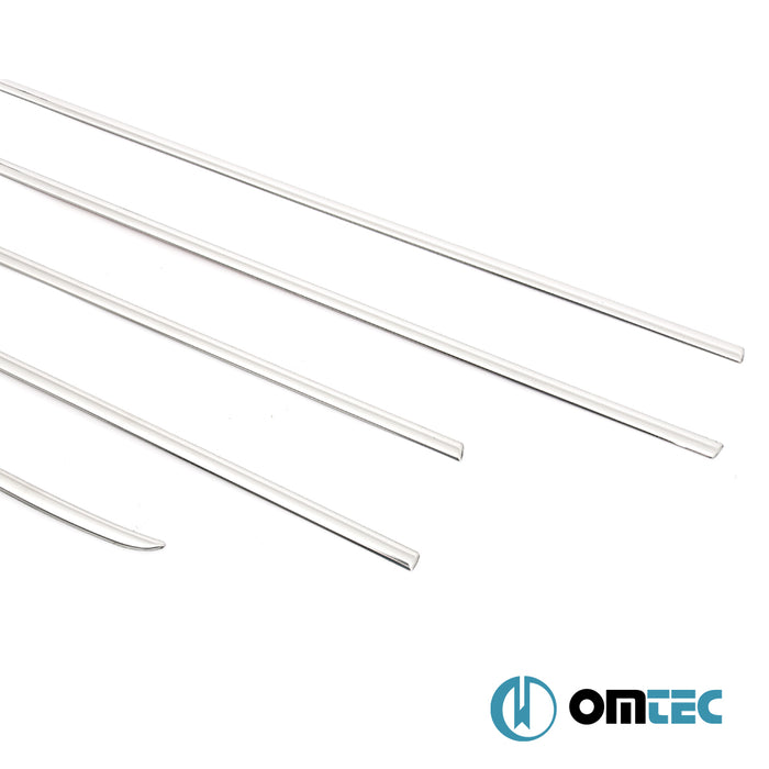 Cam Çıtası 6 Prç. Paslanmaz Çelik - Suzuki Celerio - HB 5D FE - (2014 - )