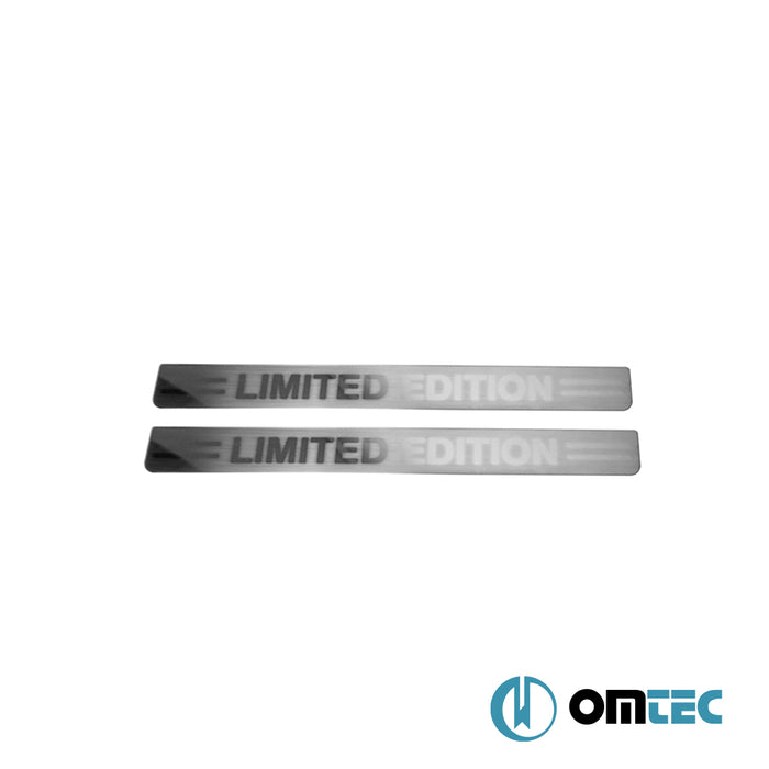 Kapı Eşiği 2 Prç. Paslanmaz Çelik (Edition) - Volkswagen T5 Transporter - VAN T5 FL - (2010 - 2015)