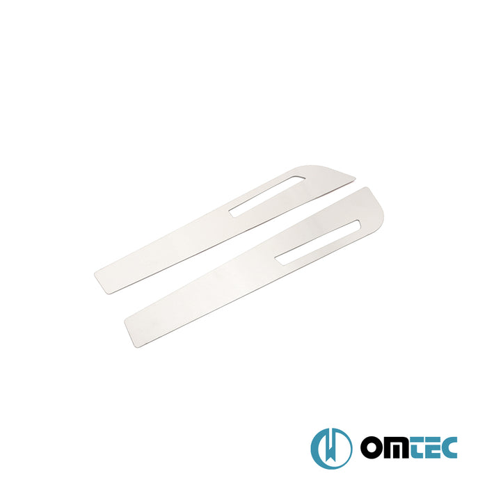 Kapı Eşiği 2 Prç. Paslanmaz Çelik - Volkswagen T6 Transporter - VAN T6 - (2015 - 2024)