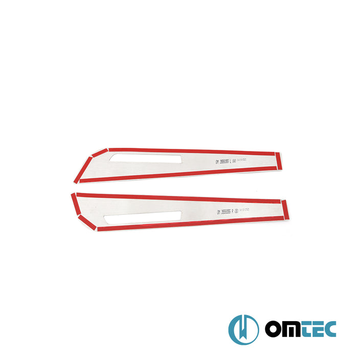 Kapı Eşiği 2 Prç. Paslanmaz Çelik - Volkswagen T6 Transporter - VAN T6 - (2015 - 2024)