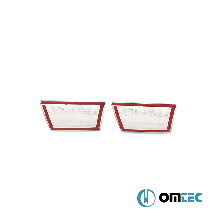 Ayna Kapağı 2 Prç. Paslanmaz Çelik - Iveco Stralis Hi - Way - LDT I FL - (2014 - 2019)