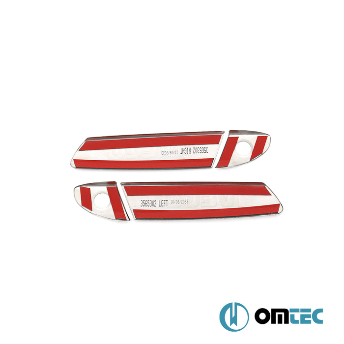 Kapı Kolu V2 4 Prç. Paslanmaz Çelik - Iveco S - Way - LDT I - (2020 - )