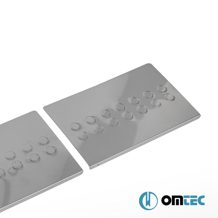 Norm Kapı Eşiği 2 Prç. Paslanmaz Çelik (Parlak) - Iveco Daily - VAN III - (2014 - )