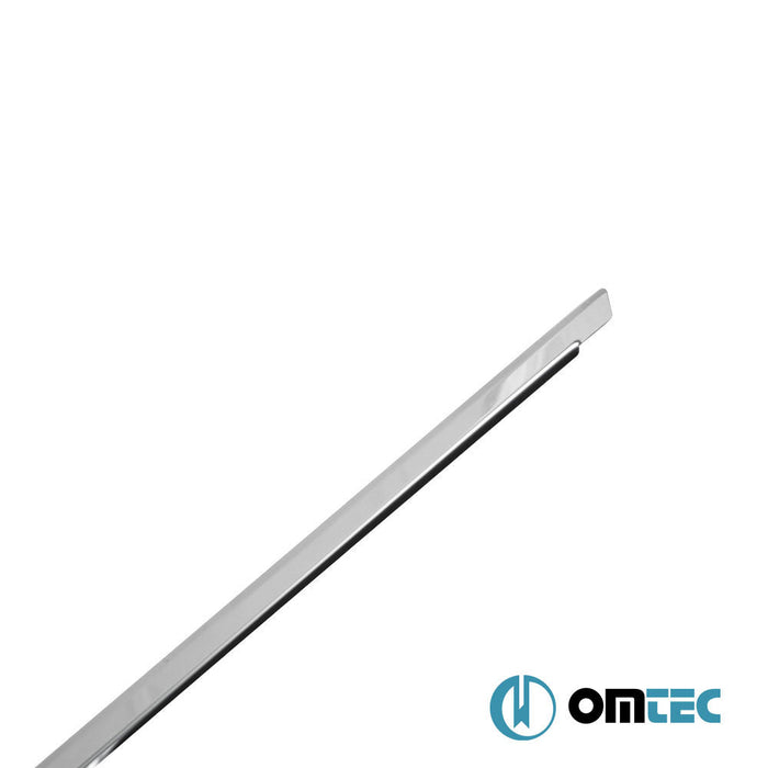 Bagaj Çıtası (Plaka Üstü) Paslanmaz Çelik (Parlak) - Audi A6 - SD 4F FL - (2008 - 2011)