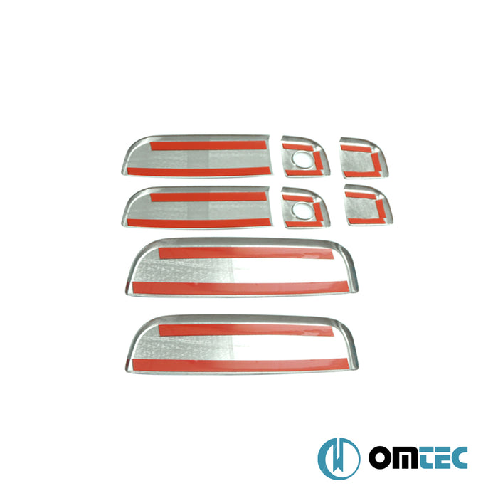 Kapı Kolu 8 Prç. Paslanmaz Çelik - Kia Soul - SUV AM - (2008 - 2013)