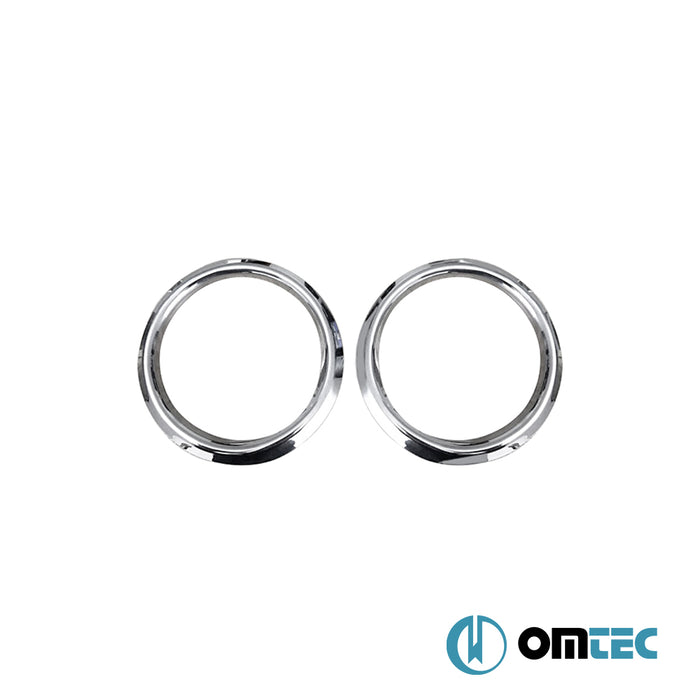 Sis Farı Cercevesi 2 Prç. P.Çelik Kaplama - Kia Sorento - SUV XM PRE - FL - (2009 - 2013)