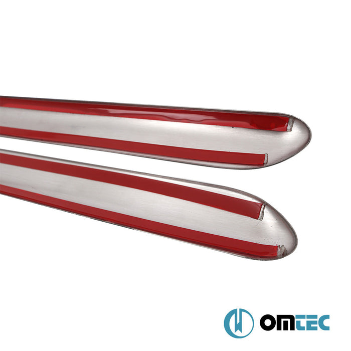 Yan Kapı Çıtası 4 Prç. Paslanmaz Çelik (Parlak) - Kia Sorento - SUV XM - (2009 - 2014)