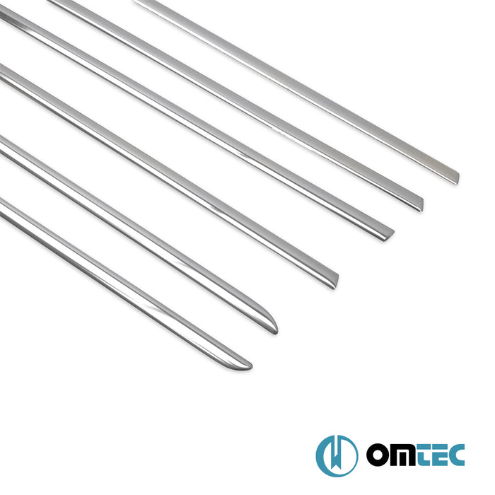 Cam Çıtası 6 Prç. Paslanmaz Çelik - Kia Sorento - SUV XM PRE - FL - (2009 - 2013)