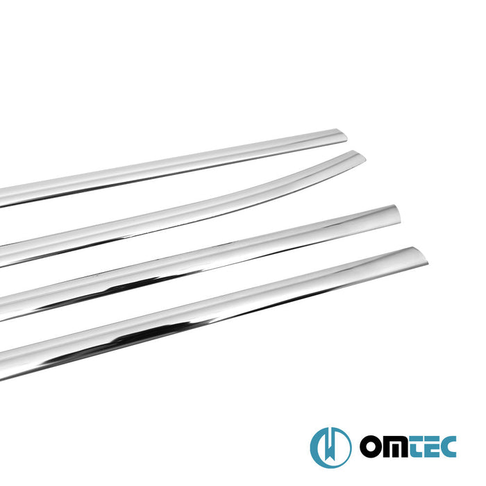 Cam Çıtası 4 Prç. Paslanmaz Çelik (Parlak) - Kia Cee'D - HB 5D ED FL - (2006 - 2012)