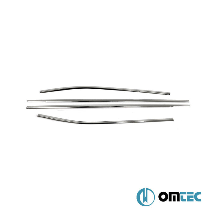 Cam Çıtası 4 Prç. Paslanmaz Çelik (Parlak) - Kia Venga - HB 5D YN - (2009 - 2019)