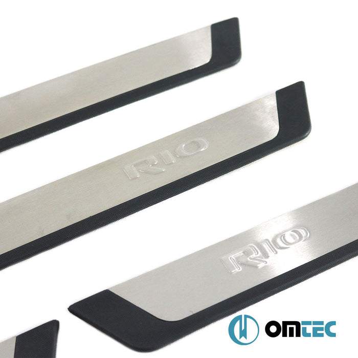 Flexill Line Kapı Eşiği 4 Prç. - Kia Rio - SD UB - (2011 - 2017)