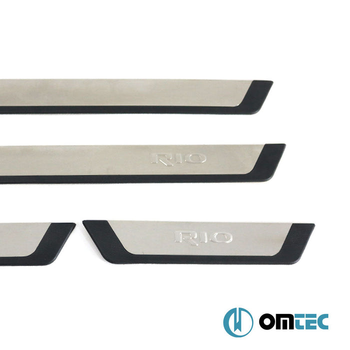 Flexill Line Kapı Eşiği 4 Prç. - Kia Rio - HB 5D UB - (2011 - 2017)