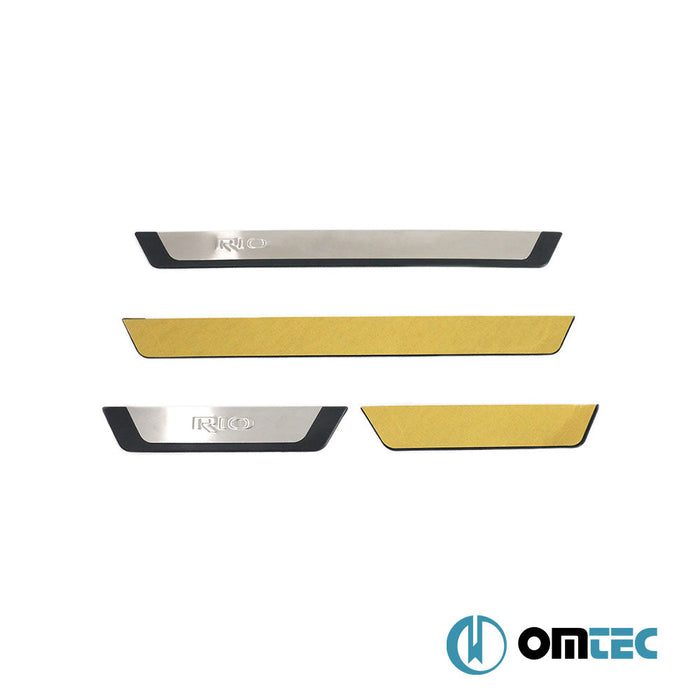 Flexill Line Kapı Eşiği 4 Prç. - Kia Rio - HB 5D UB - (2011 - 2017)