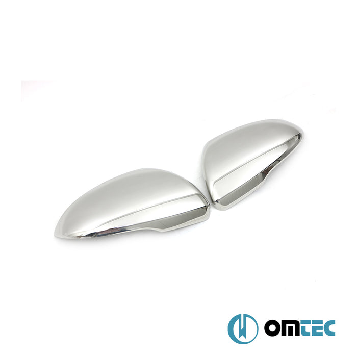 Ayna Kapağı 2 Prç. Paslanmaz Çelik - Kia Optima - SD JF -  (2016 - 2019)