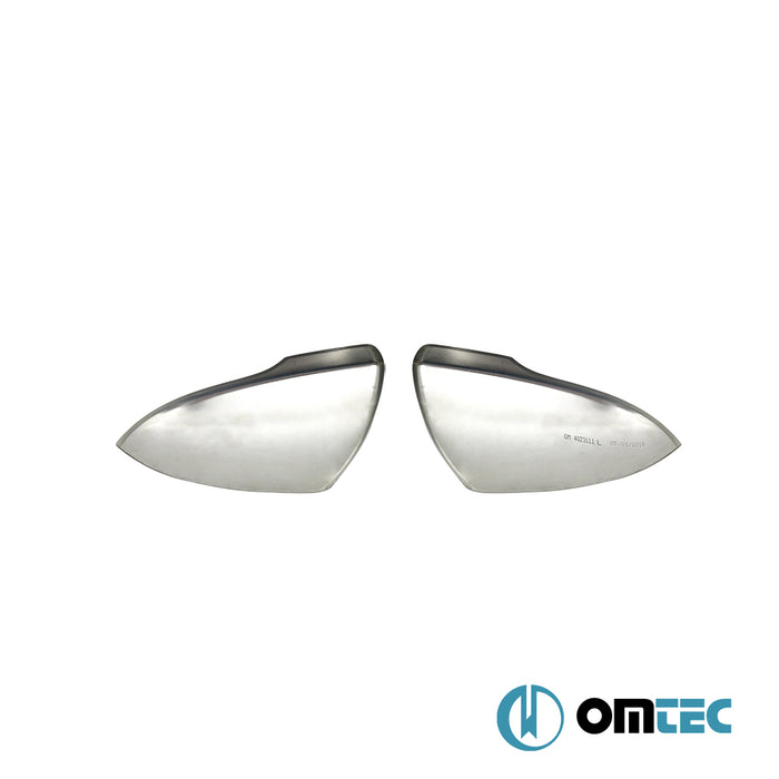 Ayna Kapağı 2 Prç. Paslanmaz Çelik - Kia Optima - SD JF -  (2016 - 2019)