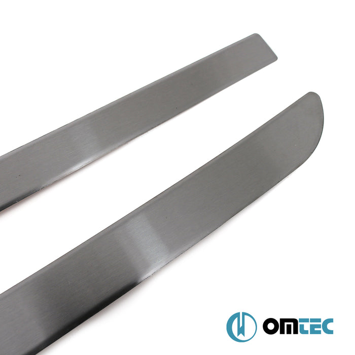 Yan Kapı Çıtası 4 Prç. Paslanmaz Çelik (Siyah - Taşlı) - Kia Ceed - HB 5D CD - (2018 - )