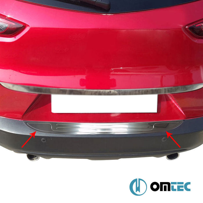 Arka Tampon Eşiği Paslanmaz Çelik (Parlak) - Mazda Cx - 3 - SUV DK - (2015 - )