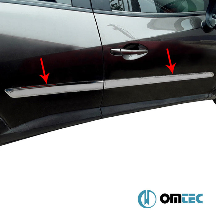 Yan Kapı Çıtası 4 Prç. Paslanmaz Çelik (Parlak) - Mazda Cx - 3 - SUV DK - (2015 - )