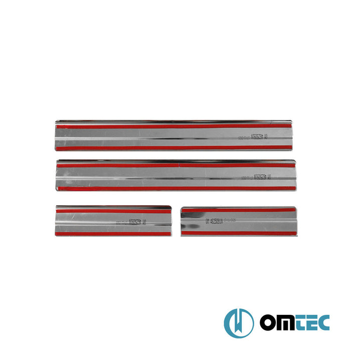 Norm Kapı Eşiği 3 Prç. Paslanmaz Çelik (Parlak) - Mazda Cx - 5 - SUV KF - (2017 - )