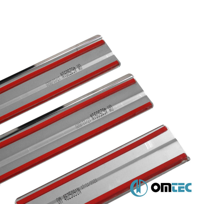 Norm Kapı Eşiği 3 Prç. Paslanmaz Çelik (Parlak) - Mazda Cx - 5 - SUV KF - (2017 - )