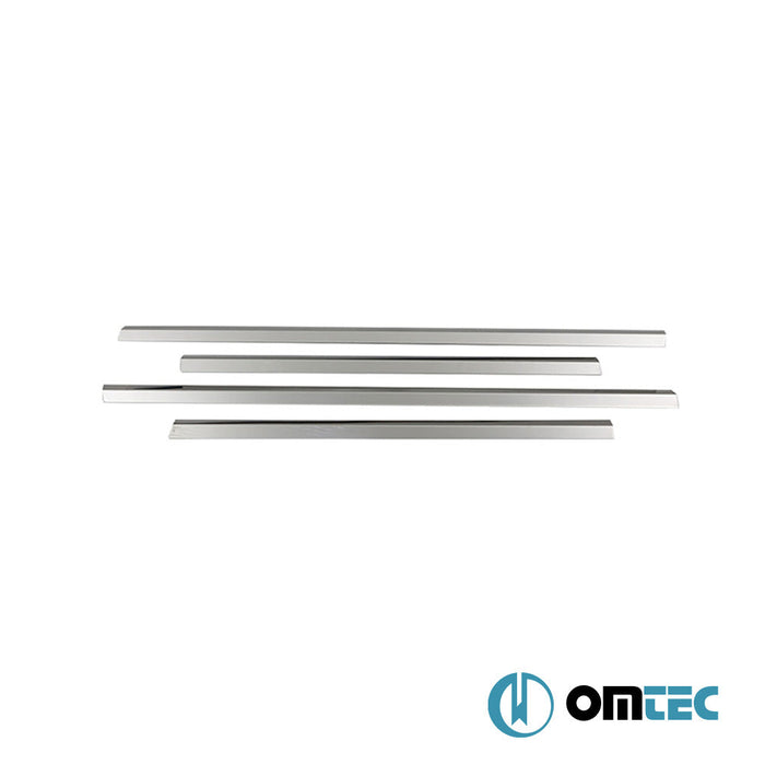 Cam Çıtası 4 Prç. Paslanmaz Çelik (Parlak) - Mercedes - Benz M - Class - SUV W163 - (1997 - 2005)