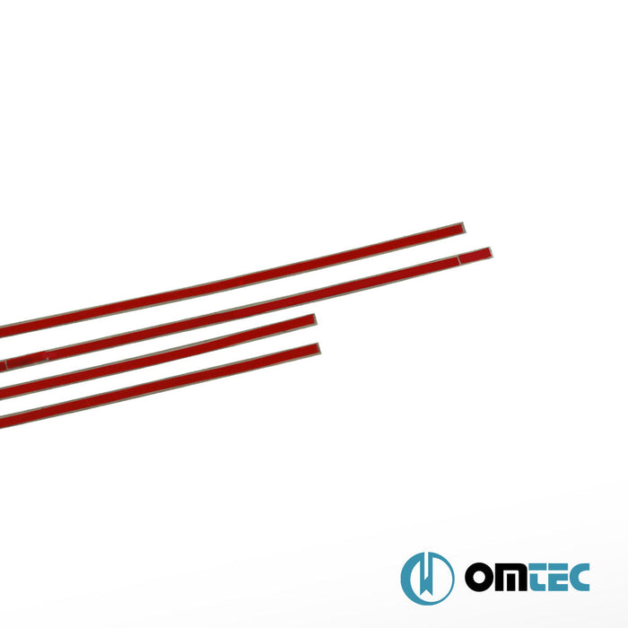 Kapı Eşiği Dekor Çıtası 4 Prç. Paslanmaz Çelik - Mercedes - Benz 190 - SD W201 - (1982 - 1993)