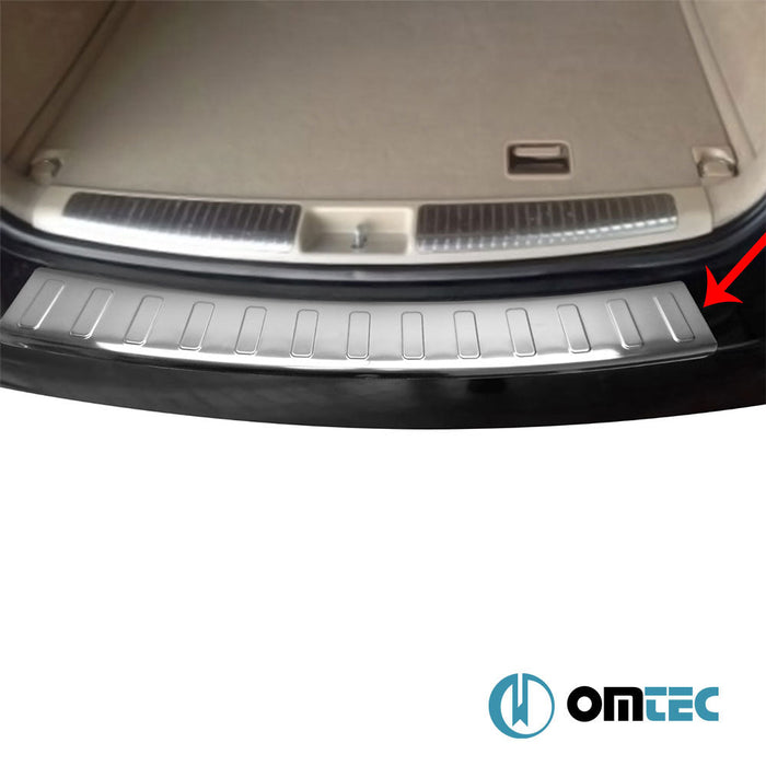 Arka Tampon Eşiği Paslanmaz Çelik (Parlak) - Mercedes - Benz M - Class - SUV W164 - (2006 - 2011)