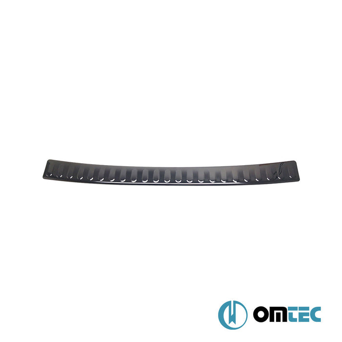 Arka Tampon Eşiği Paslanmaz Çelik (Siyah - Taşlı) - Mercedes - Benz E - Class - SW S212 PRE - FL - (2010 - 2013)