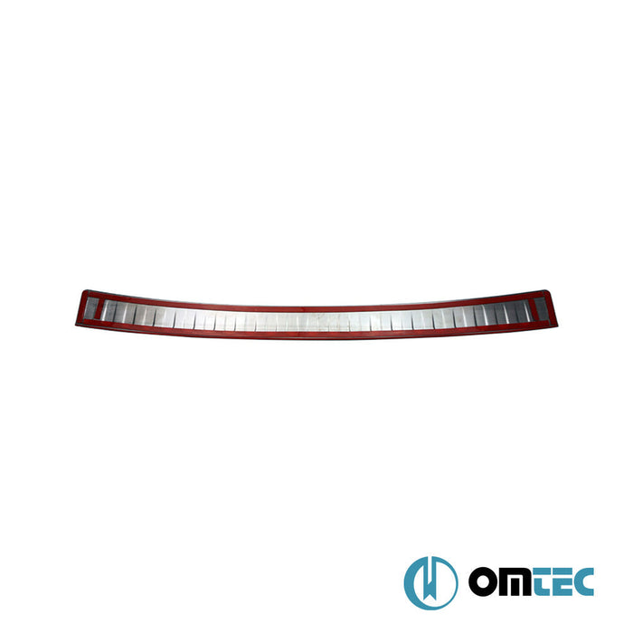 Arka Tampon Eşiği Paslanmaz Çelik (Siyah - Taşlı) - Mercedes - Benz E - Class - SW S212 PRE - FL - (2010 - 2013)