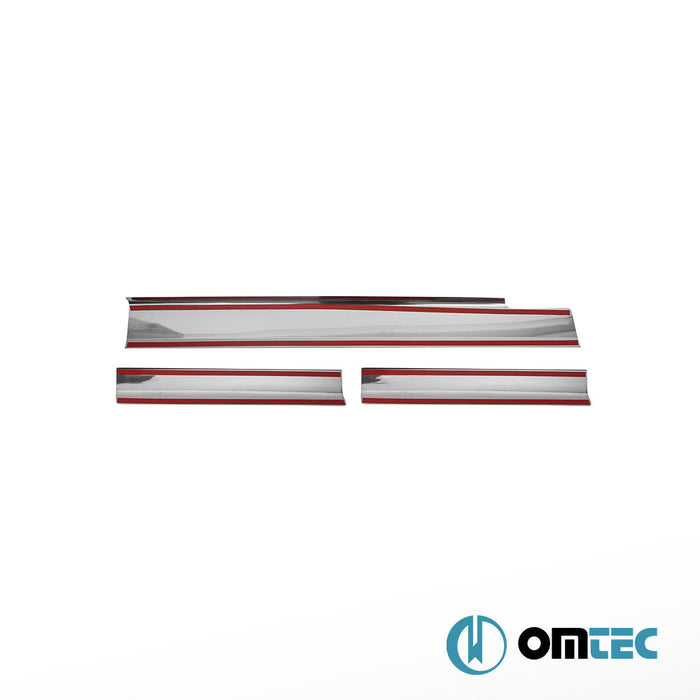 Norm Kapı Eşiği 3 Prç. Paslanmaz Çelik (Parlak) - Mercedes - Benz Vito - VAN W638 - (1996 - 2003)