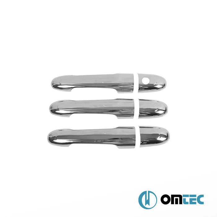 Kapı Kolu 3 Kapı 6 Prç. (H1) Paslanmaz Çelik (Parlak) - Mercedes - Benz Vito - VAN W639 - (2003 - 2014)