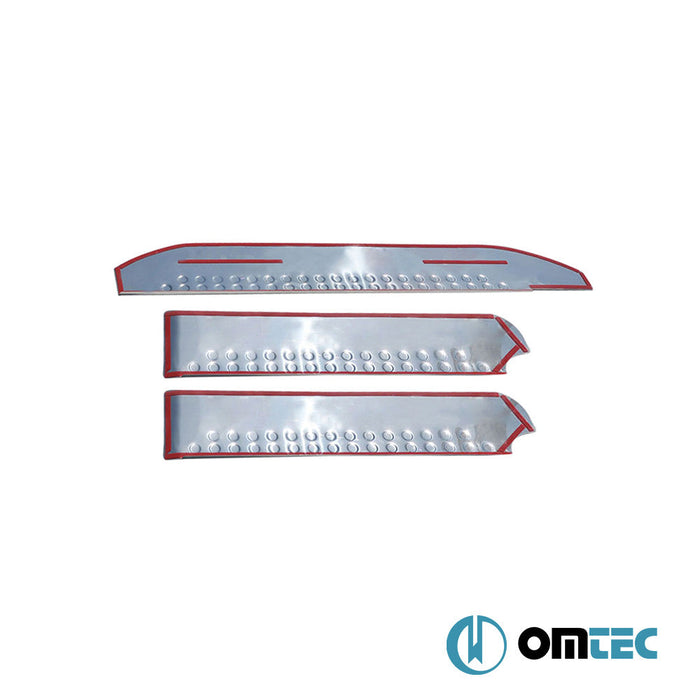 Norm Kapı Eşiği 3 Prç. Paslanmaz Çelik (Parlak) - Mercedes - Benz Viano - VAN W639 PRE - FL - (2003 - 2010)