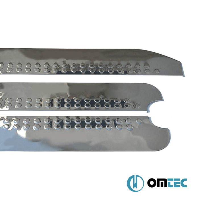 Norm Kapı Eşiği 3 Prç. Paslanmaz Çelik (Parlak) - Mercedes - Benz Vito - VAN W639 - (2003 - 2014)