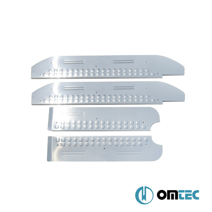 Line Kapı Eşiği 4 Prç. Paslanmaz Çelik - Mercedes - Benz Vito - VAN W639 - (2003 - 2014)