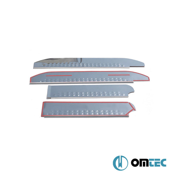 Norm Kapı Eşiği 4 Prç. Paslanmaz Çelik (Parlak) - Mercedes - Benz Vito - VAN W639 - (2003 - 2014)