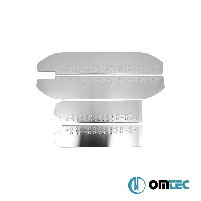 Norm Kapı Eşiği 4 Prç. Paslanmaz Çelik (Taşlı) - Mercedes - Benz Viano - VAN W639 PRE - FL - (2003 - 2010)