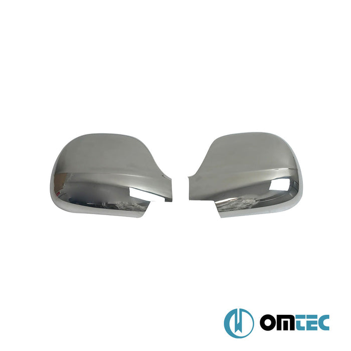 Ayna Kapağı 2 Prç. Paslanmaz Çelik (Parlak) - Mercedes - Benz Vito - VAN W639 PRE - FL - (2003 - 2010)