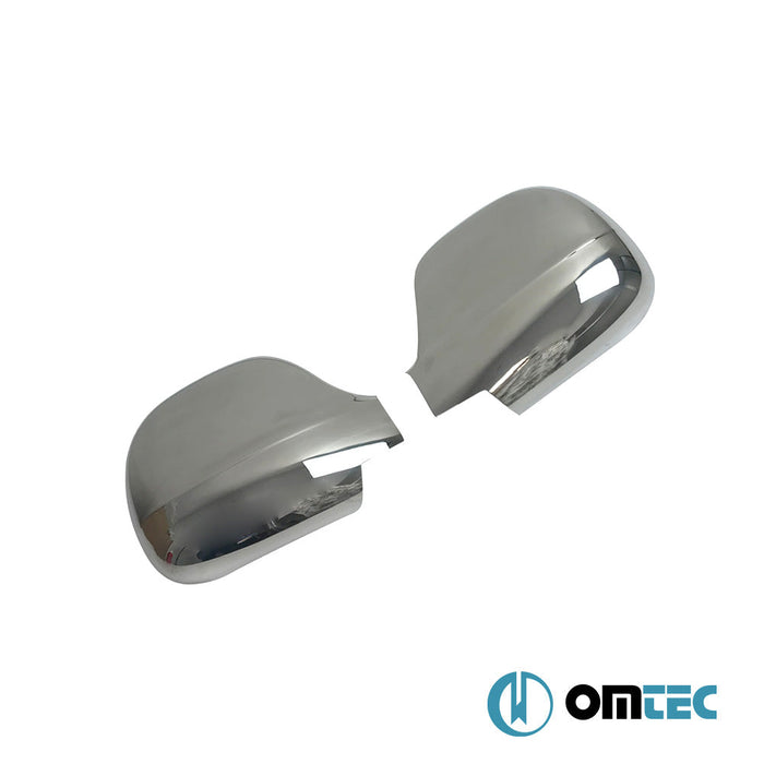 Ayna Kapağı 2 Prç. Paslanmaz Çelik (Parlak) - Mercedes - Benz Vito - VAN W639 PRE - FL - (2003 - 2010)