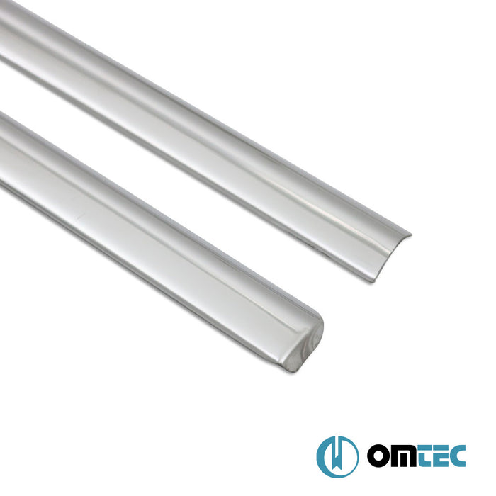 Cam Çıtası 2 Prç. Paslanmaz Çelik (Parlak) - Mercedes - Benz Vito - VAN W639 - (2003 - 2014)