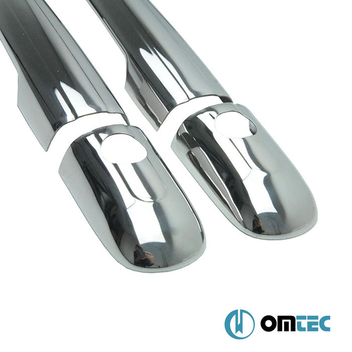 Kapı Kolu 2 Kapı 4 Prç. (H2) Paslanmaz Çelik (Parlak) - Mercedes - Benz Atego - TRUCK I - (1998 - 2004)