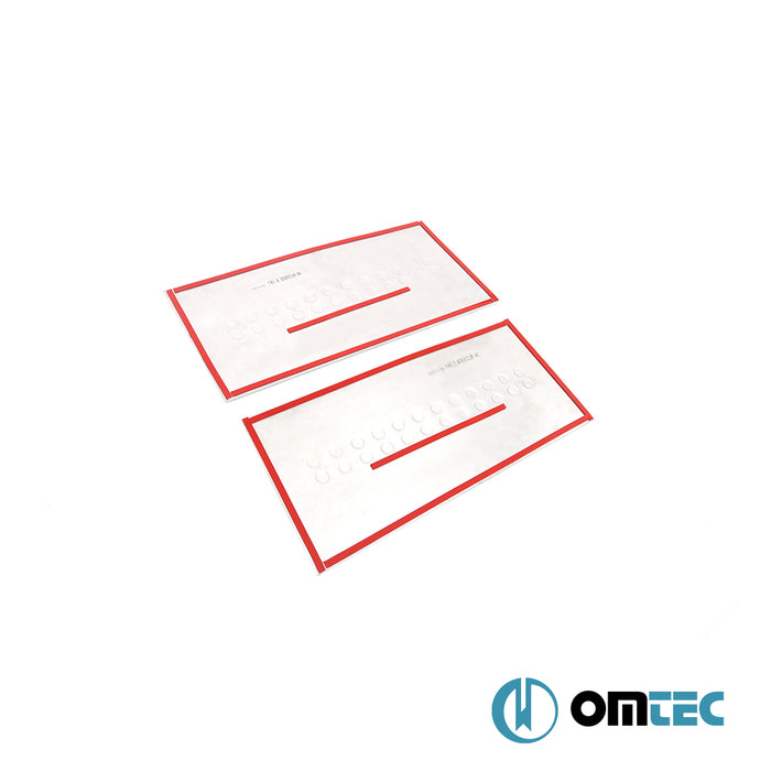 Exclusive Kapı Eşiği 2 Prç. Paslanmaz Çelik - Mercedes - Benz Sprinter - VAN W901/W903 - (1995 - 2006)