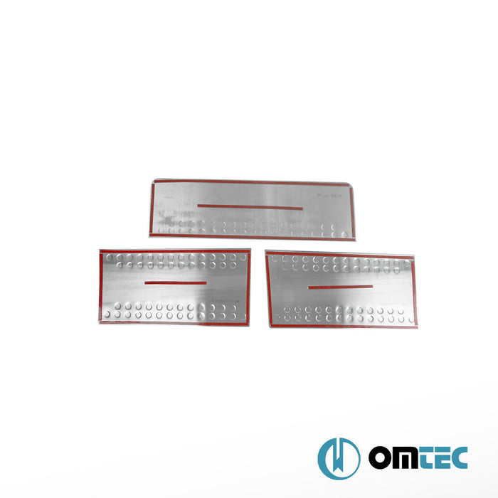 Norm Kapı Eşiği 2 Prç. Paslanmaz Çelik (Parlak) - Mercedes - Benz Sprinter - VAN W901 - (1995 - 2006)