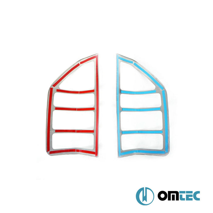 Stop Çerçevesi 2 Prç. P.Çelik (Parlak) - Mercedes - Benz Sprinter - VAN W901 - (1995 - 2006)